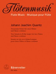 Quantz, JJ :: Triosonate B-dur [Trio Sonata in B-flat major]