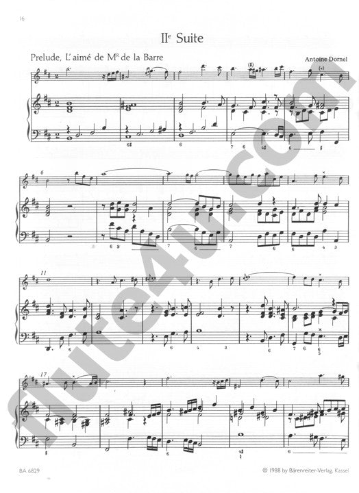 Dornel, A :: Vier Suiten, op. 2 [Four Suites, op. 2] Vol. 1