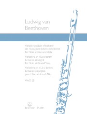 Beethoven, L :: Variationen uber 'Reich mir die Hand, mein Leben' [Variations on 'La ci darem la mano'] WoO 28