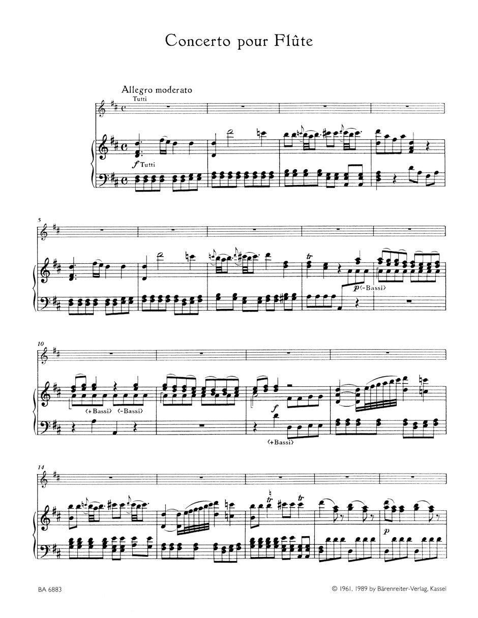 Boccherini, L :: Konzert in D [Concerto in D major]