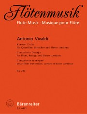 Vivaldi, A :: Konzert D-dur [Concerto in D major] RV 783