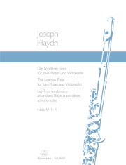 Haydn, J :: Die Londoner Trios [The London Trios] Hob. IV: 1-4