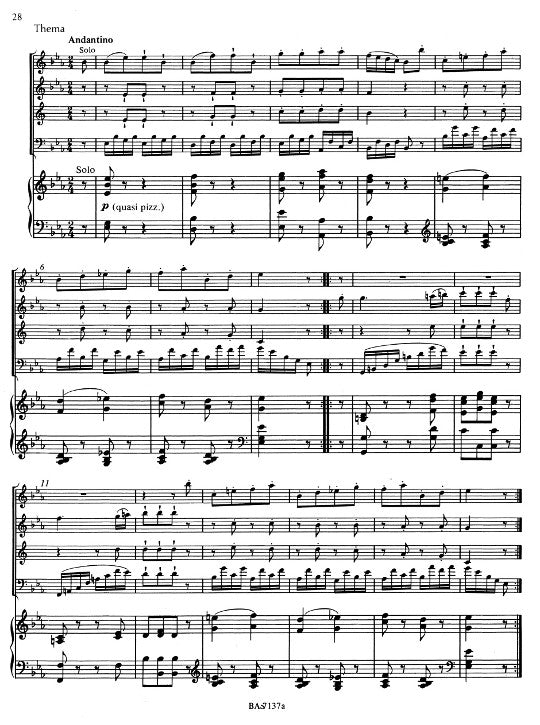 Mozart, WA :: Sinfonia concertante in Es [Sinfonia concertante in E-flat major]