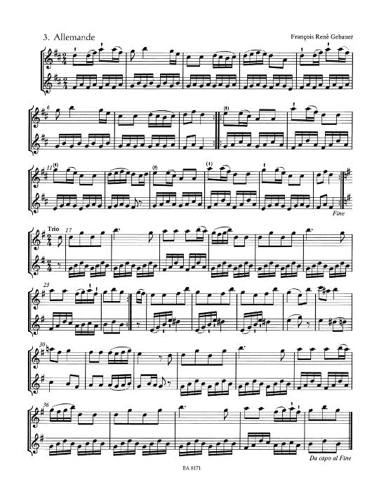Various :: Floten-Duos aus drei Jahrhunderten [Flute Duets from Three Centuries] - Volume I