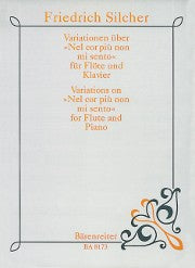 Silcher, F :: Variationen uber [Variations on] 'Nel cor piu non mi sento'