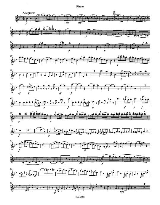 Mozart, WA :: Sonate in Bb [Sonata in B flat major] KV 454