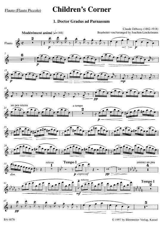 Debussy, C :: Children's Corner