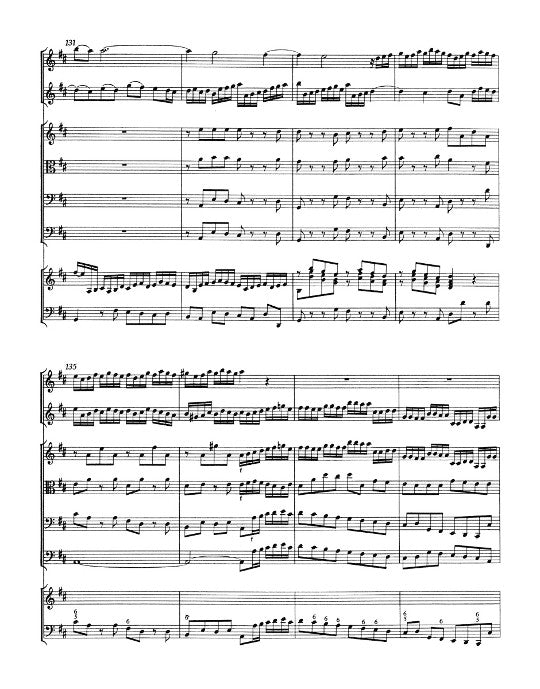Bach, JS :: Brandenburgisches Konzert Nr. 5 [Brandenburg Concerto No. 5] BWV 1050 - Study Score