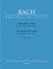 Bach, JS :: Triosonate G-Dur [Trio Sonata in G major] BWV 1039