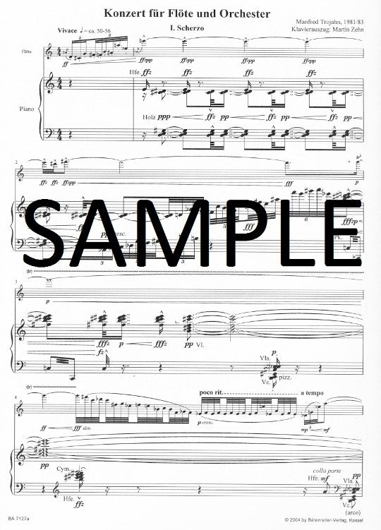 Trojahn, M :: Konzert [Concerto]