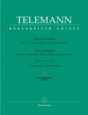 Telemann, GP :: Neun Sonaten [Nine Sonatas] TWV 40:141-149