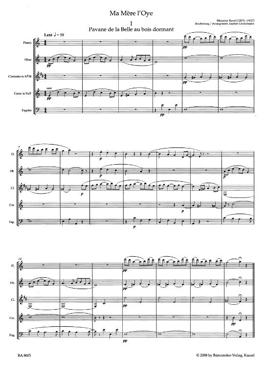 Ravel, M :: Ma Mere l'Oye [Mother Goose Suite]
