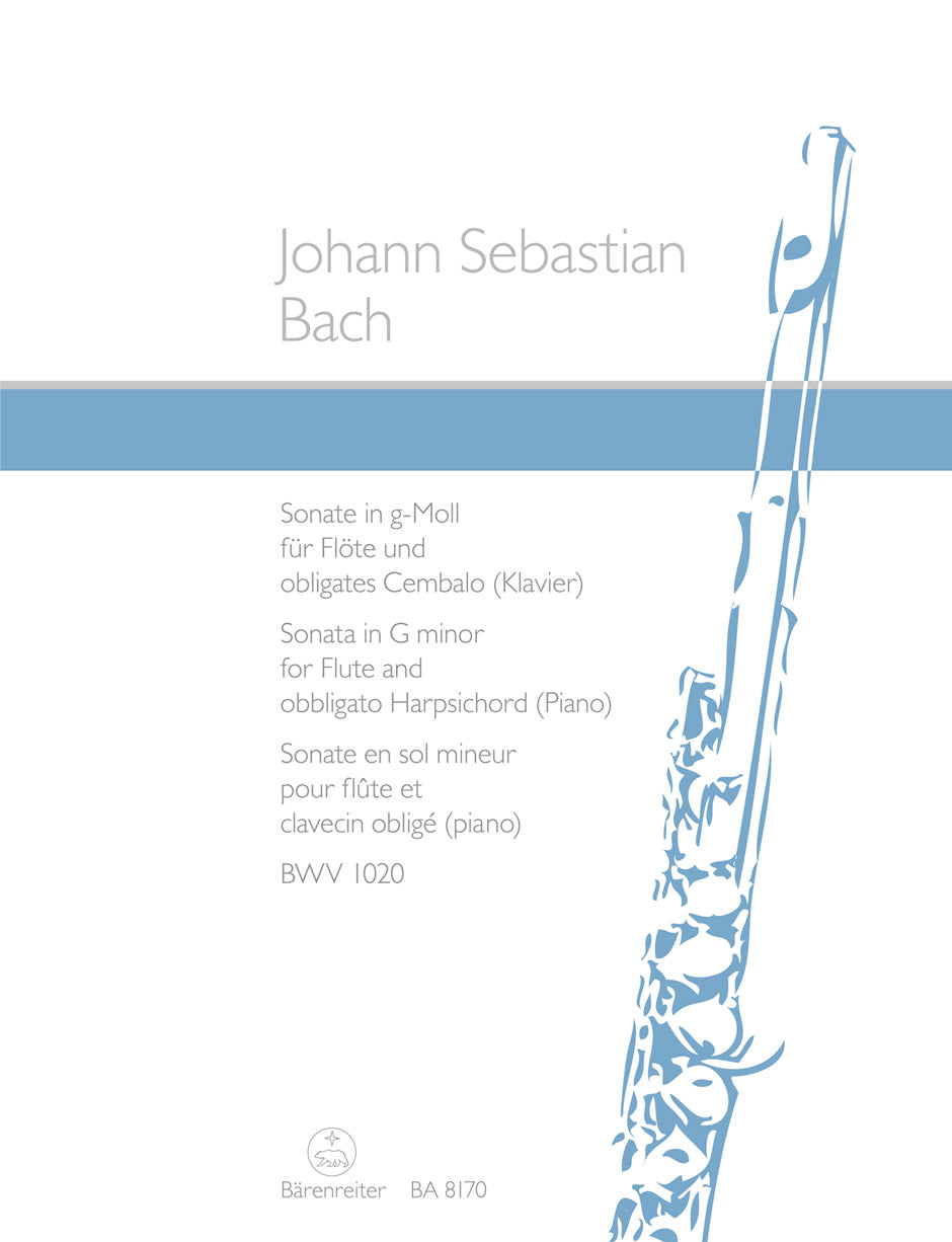 Bach, JS :: Sonate in g-Moll BWV 1020 [Sonata in G minor BWV 1020]