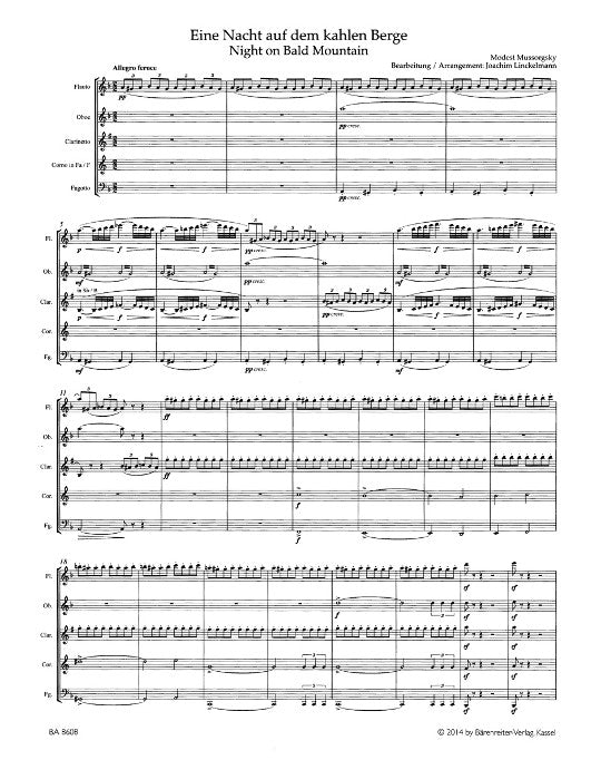 Mussorgsky, M :: Eine Nacht auf dem kahlen Berge [A Night on Bald Mountain]