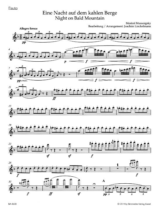Mussorgsky, M :: Eine Nacht auf dem kahlen Berge [A Night on Bald Mountain]