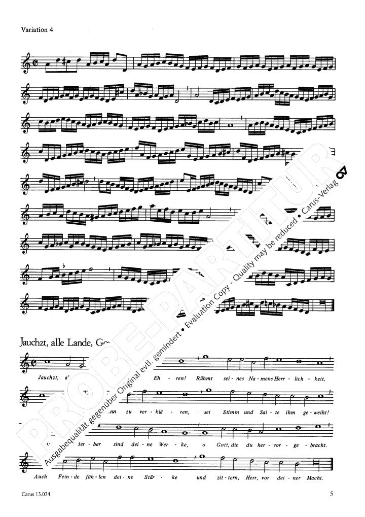 van Eyck, J :: Choralvariationen