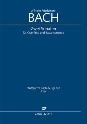 Bach, WF :: Zwei Sonaten in e-Moll und F-Dur [Two Sonatas in e minor and F Major] BR-WFB 17 und 18