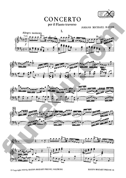 Haydn, M :: Concerto