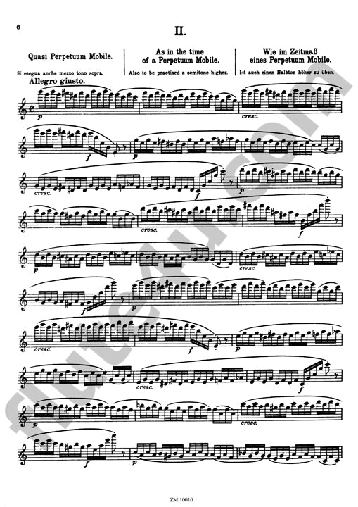 de Lorenzo, L :: Il 'Non plus ultra' del Flautista 18 Capricci op. 34 [The Flutist's 'Non plus ultra' 18 Caprices op. 34]