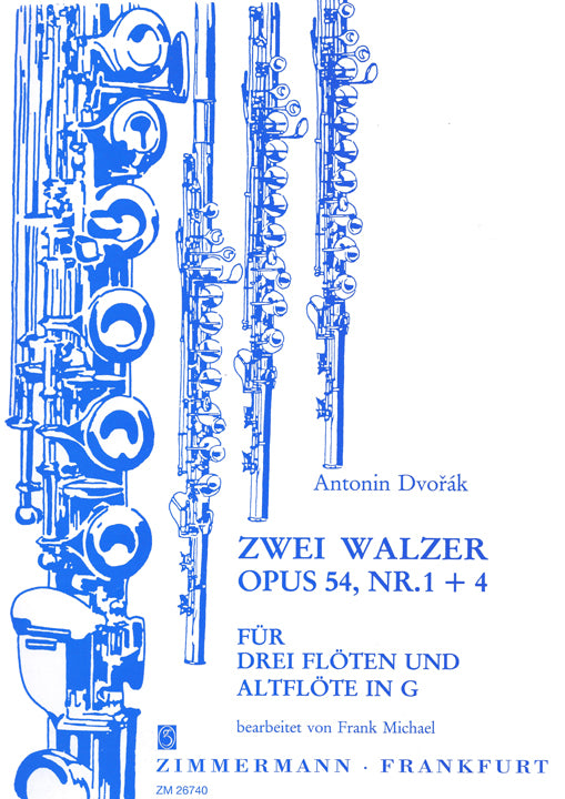Dvorak, A :: Zwei Walzer op. 54, Nr. 1 + 4 [Two Waltzes, op. 54 No. 1 + 4]