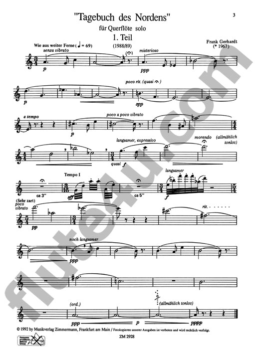 Gerhardt, F :: Tagebuch des Nordens [Diary of the North]