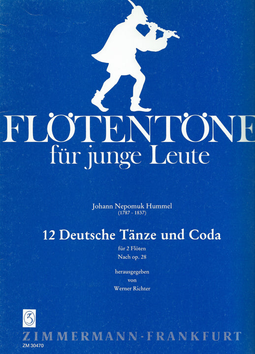 Hummel, JN :: 12 Deutsche Tanze und Coda nach op. 28 [12 German Dances and Coda after op. 28]
