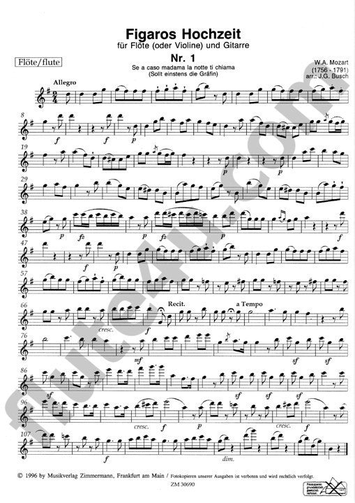 Mozart, WA :: Figaros Hochzeit [The Marriage of Figaro]