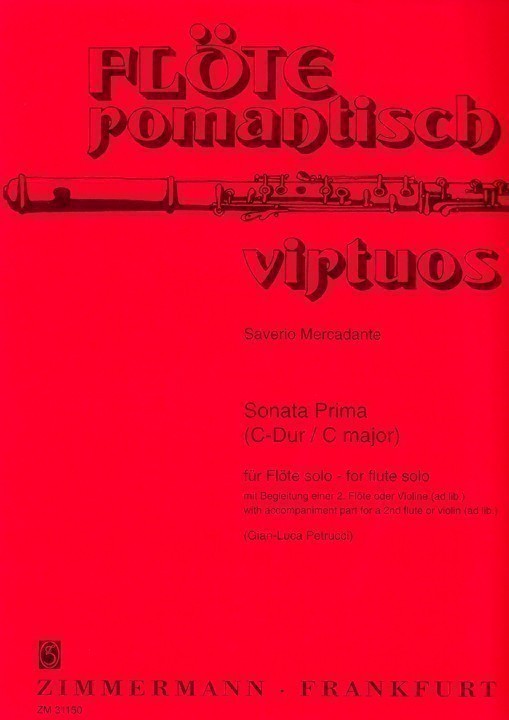 Mercadante, S :: Sonata Prima C-Dur [First Sonata in C major]