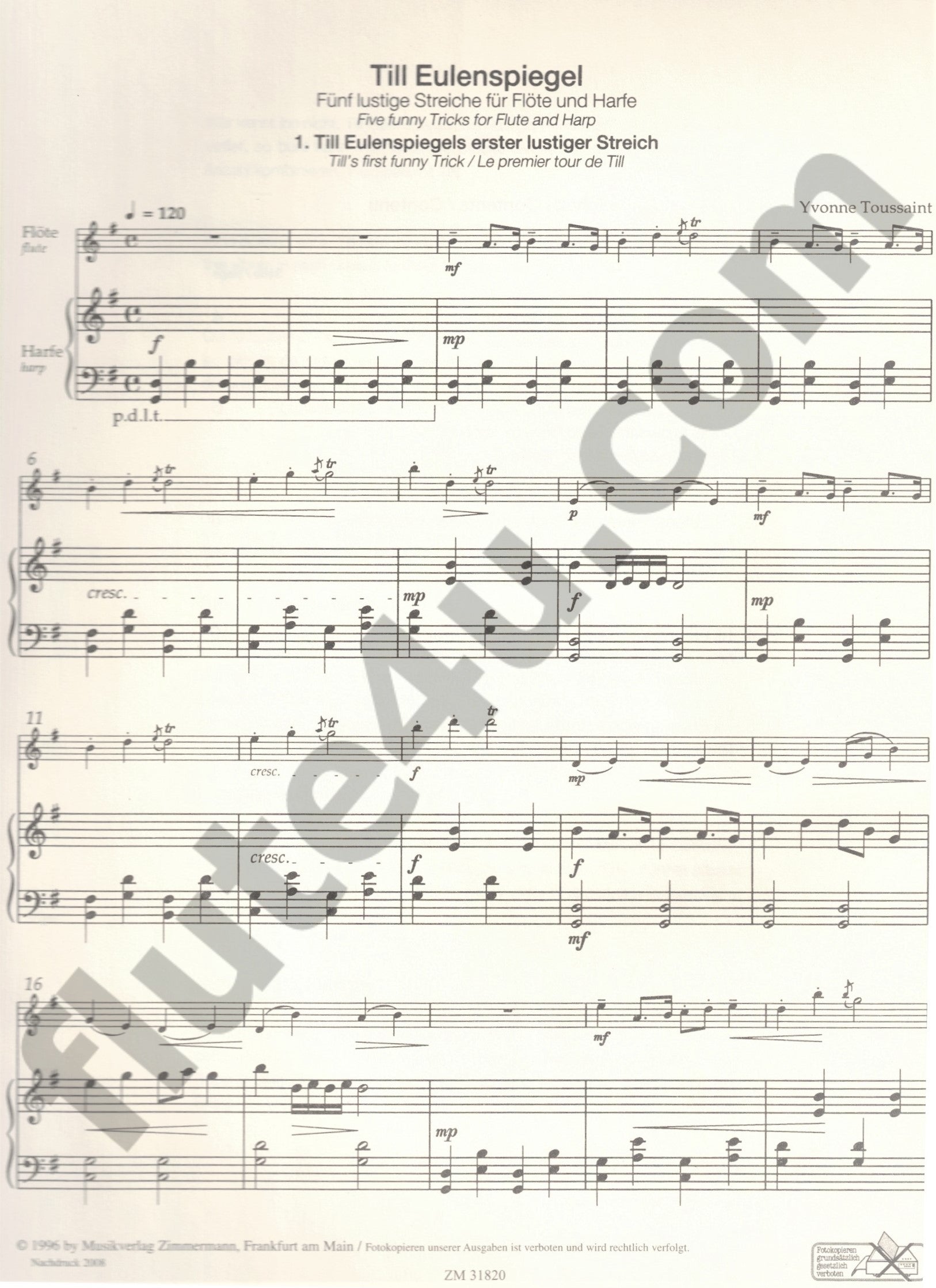 Toussaint, Y :: Till Eulenspiegel