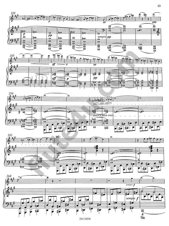 Faure, G :: Sonate op. 13 [Sonata op. 13 in A major]