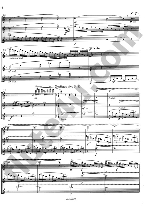 de Lorenzo, L :: I tre virtuosi op. 31 [The Three Virtuosos op. 31]