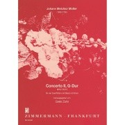 Molter, J :: Concerto II, G-Dur MWV VIII/19 [Concerto in G Major MWV VIII/19]
