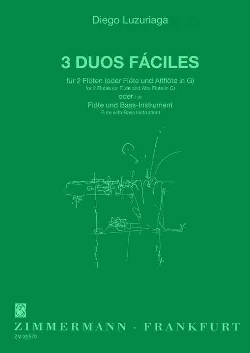Luzuriaga, D :: 3 Duos Faciles