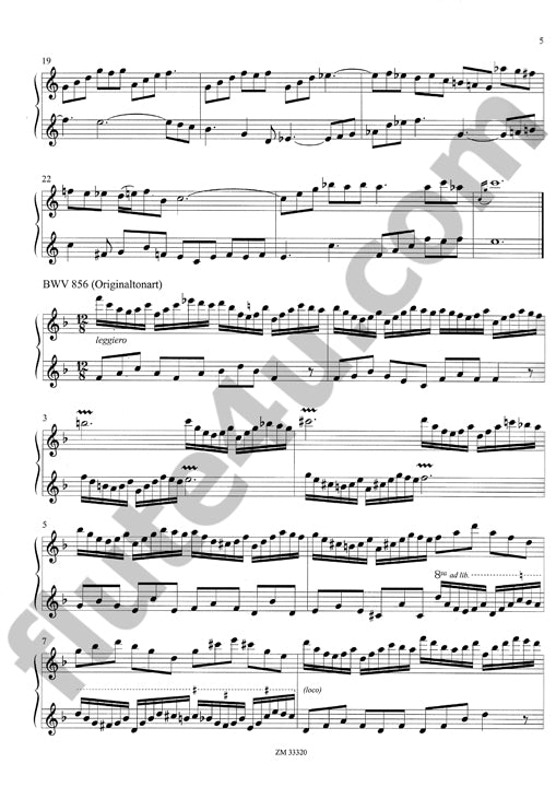 Bach, JS :: Acht Duette [Eight Duets]