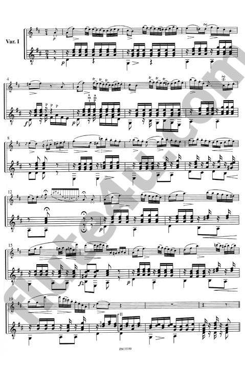 Dressler, R :: Variationen uber eine Romanze von Mehul [Variations on a Romance by Mehul]