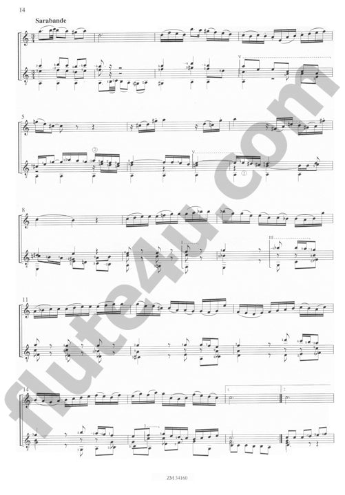 Bach, JS :: Suite a-Moll BWV 997 [Suite in A minor BWV 997]
