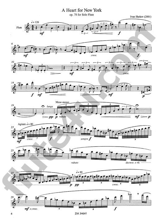 Shekov, I :: A Heart for New York op. 78