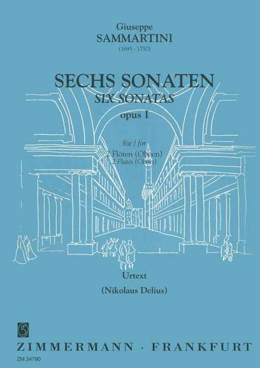 Sammartini, G :: Sechs Sonaten op. 1 [Six Sonatas op. 1]