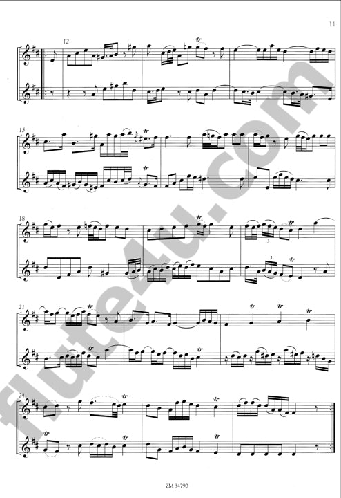 Sammartini, G :: Sechs Sonaten op. 1 [Six Sonatas op. 1]