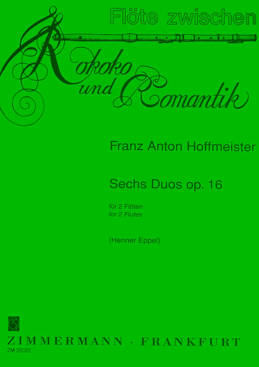 Hoffmeister, FA :: Sechs Duos op. 16 [Six Duos op. 16]