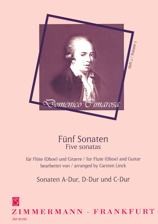 Cimarosa, D :: Funf Sonaten Heft 2 [Five Sonatas Volume 2]