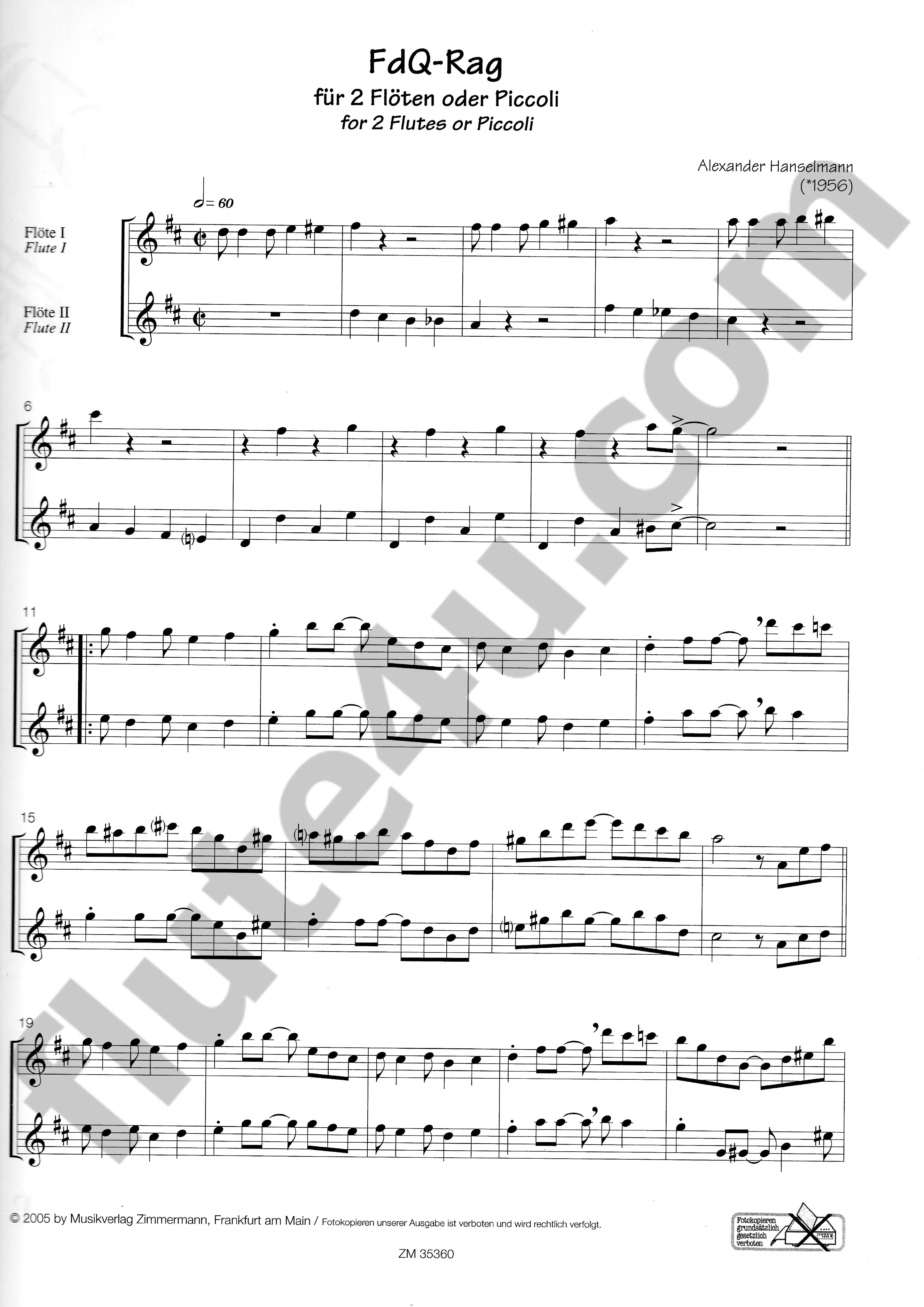 Hanselmann, A :: FdQ-Rag