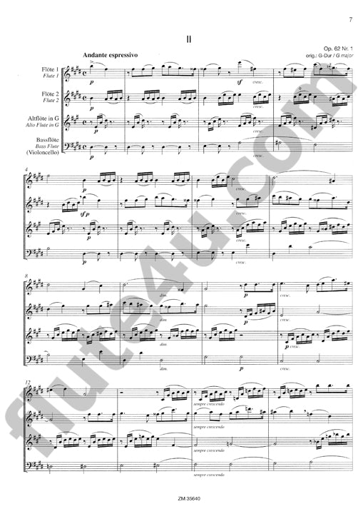 Mendelssohn, F :: 5 Lieder ohne Worte [5 Songs Without Words]