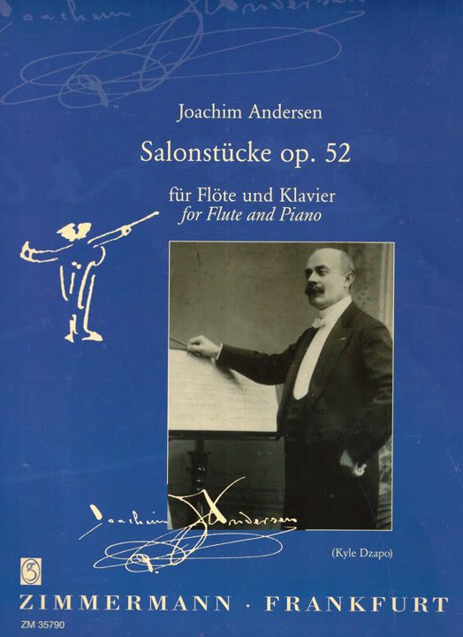 Andersen, J :: Salonstucke op. 52 [Salon Pieces op. 52]