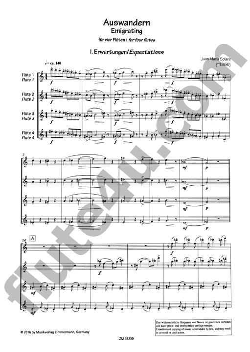 Solare, JM :: Auswandern [Emigrating]