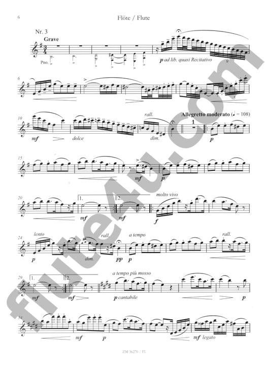 Andersen, J :: Schwedische Polska-Lieder op. 50 nach Isidor Dannström [Swedish Polska Songs based on Isidor Dannstrom]