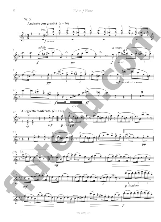 Andersen, J :: Schwedische Polska-Lieder op. 50 nach Isidor Dannström [Swedish Polska Songs based on Isidor Dannstrom]