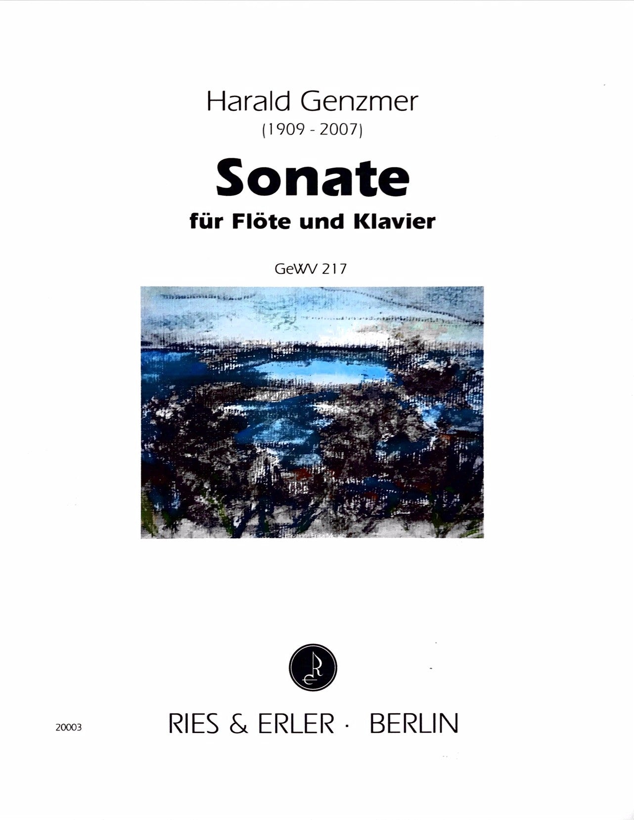 Genzmer, H :: Sonate [Sonata]