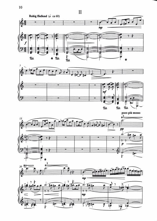 Genzmer, H :: 3. Sonate [3rd Sonata]