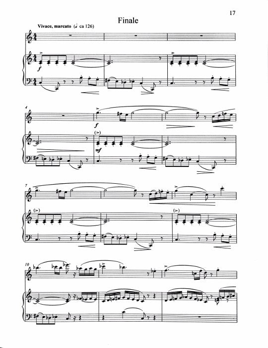 Genzmer, H :: 3. Sonate [3rd Sonata]